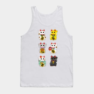 Lucky Cat / Maneki Neko Tank Top